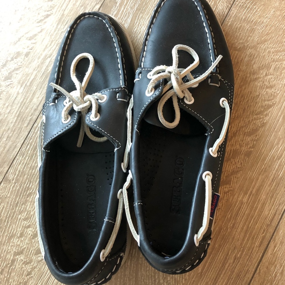 Sebago Boat Shoes Men Blue US 9